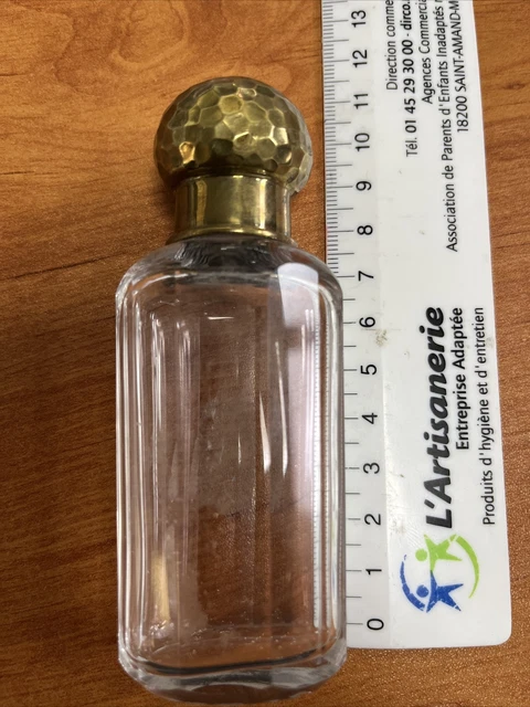 Flacon De Parfum Rechargeable Vintage Avec Pompon - Atomiseur En Verre - Format Voyage - Design Rétro