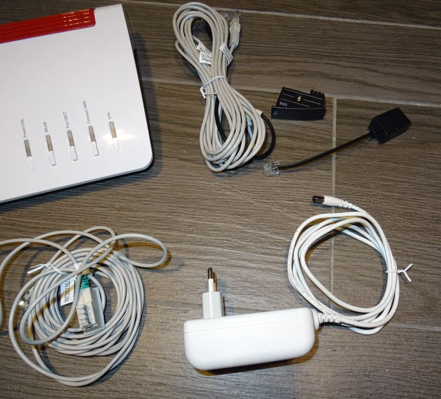 AVM FRITZ!BOX 7590 Wireless Router/DSL-Modem - Weiß (20002784) EUR 96 ...