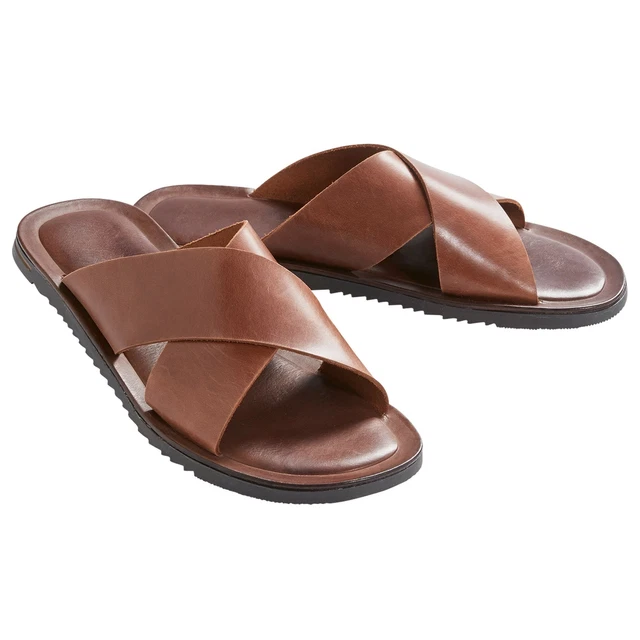 Claquette cuir outlet
