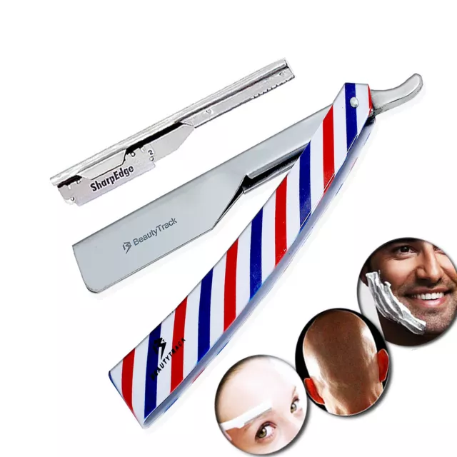 Shaving Razor Straight Cut Throat Rasoi Barber Salon Shave Rasoirs Classic Style