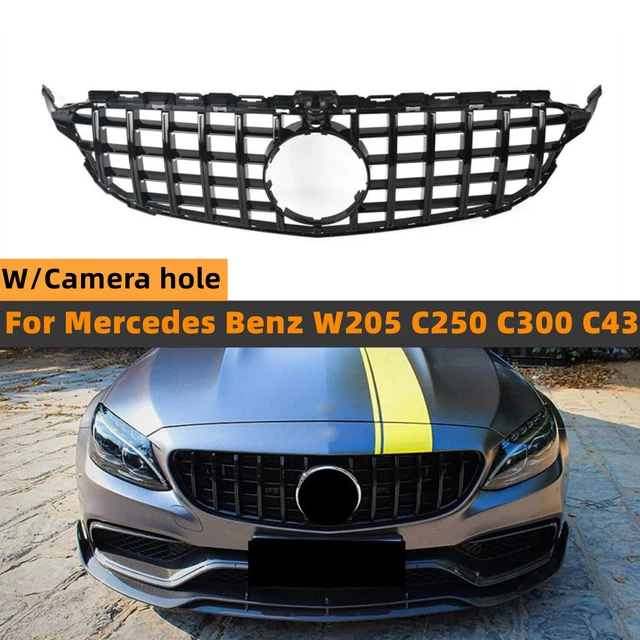 AMG GT R Front Grill Grille For MercedesBenz W205 C250 C300 1518 W