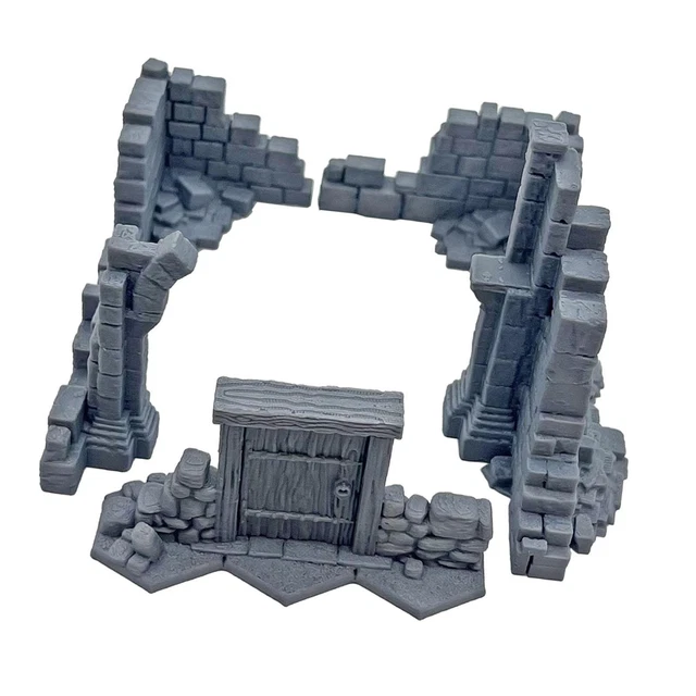 Murs de basalte - Décor miniature - Noch 58281 - francis miniatures