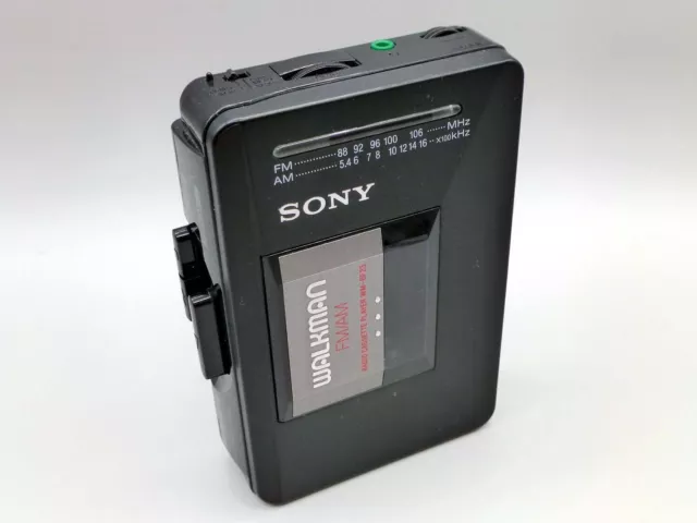 Sony WM-BF23 Walkman, Riemen neu, komplett gemacht m. Radio, Bandsortenschalter