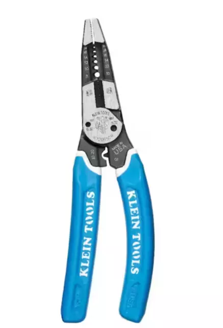 Klein Tools K12065CR Wire Stripper/Cutter/Crimper Tool for Cutting, Stripping