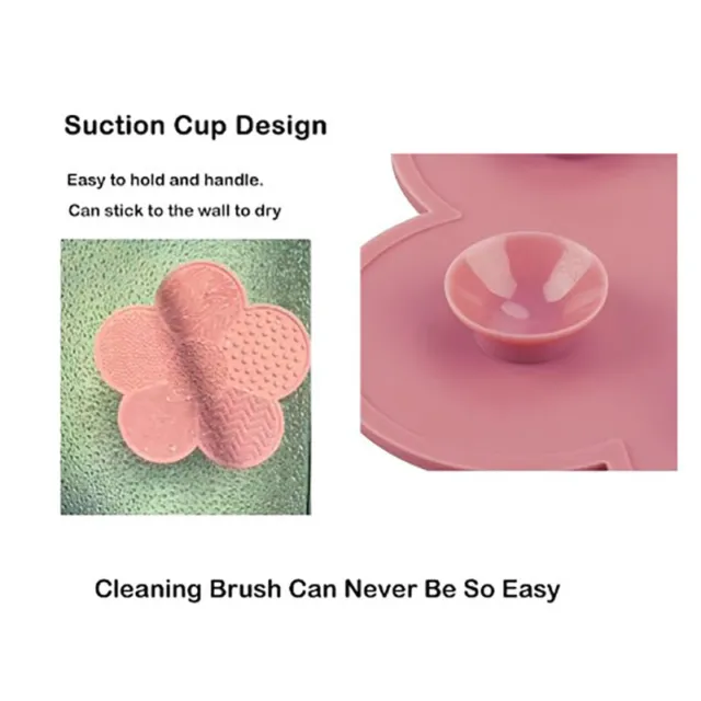 Makeup Brush Cleaner Pad Nettoyer Washing Silicone Pad Scrub Mat Cosmetic