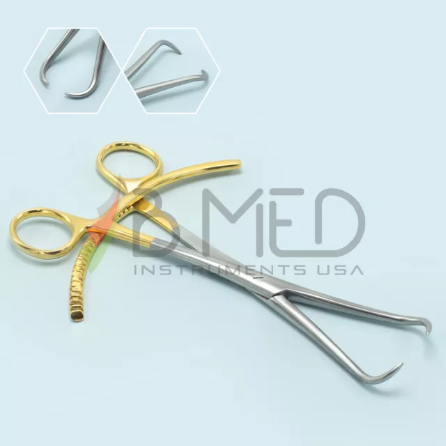 OR Grade Bone Reduction Forceps 8" Double Ratchet Orthopedic Instruments