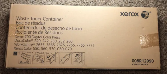 New ! Xerox OEM Waste Toner Container (008R12990) - 240/242/250/252/260
