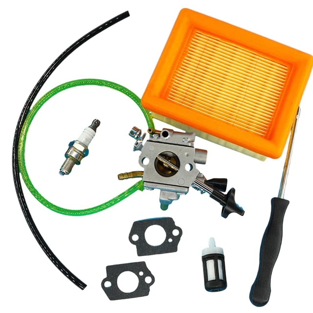 Kit Réparation Souffleur Stihl BG45 BG55 BG65 BG85 - Filtre à Air, Carburateur, Ampoule Amorce, Bougie