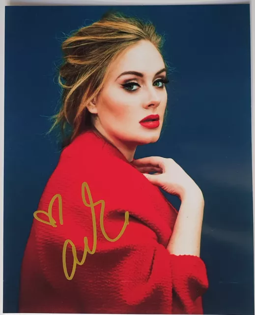 ADELE ADKINS MUSICIAN SINGER SIGNED AUTOGRAPHED PHOTO 8x10