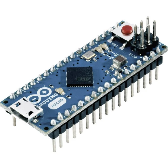 Serial Header For Arduino Micro CARTE ARDUINO A000053 Micro with Headers Core ATMega32 EUR 33,98 ...