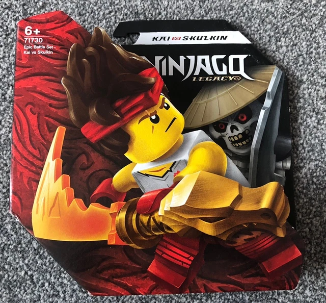Shell Skulkin LEGO 71730 NINJAGO Legacy Epic Battle Set Kai Vs Skulkin New & Sealed £ ...