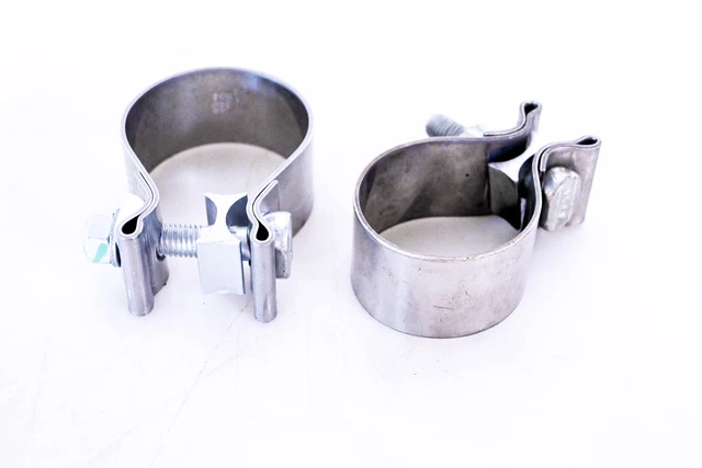 Khrome Werks 1860-1382, 203032 Exhaust Clamp Kit SS 1.25" NOS