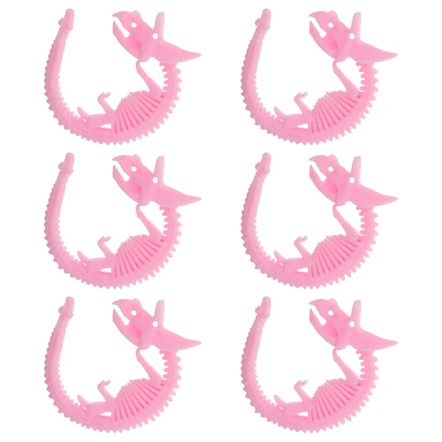 6 Pcs Fishbone Toys Kid Gifts Destress Gifts Wristband 12