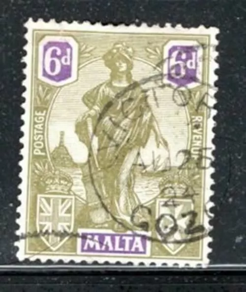 British Colonies Malta Stamps Used   Lot 1783E