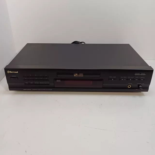 Sherwood CD-3050R Compact Disc Player TESTED Digiline III Tape Size Digi Link