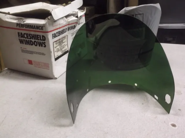 NEW Fibre-Metal 4199DGN High Performance Faceshield Windshield, Dark Green