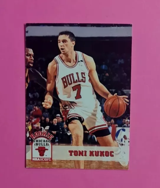 1993-94 Skybox NBA Hoops Toni Kukoc Rookie Chicago Bulls RC #313 Last Dance 90s