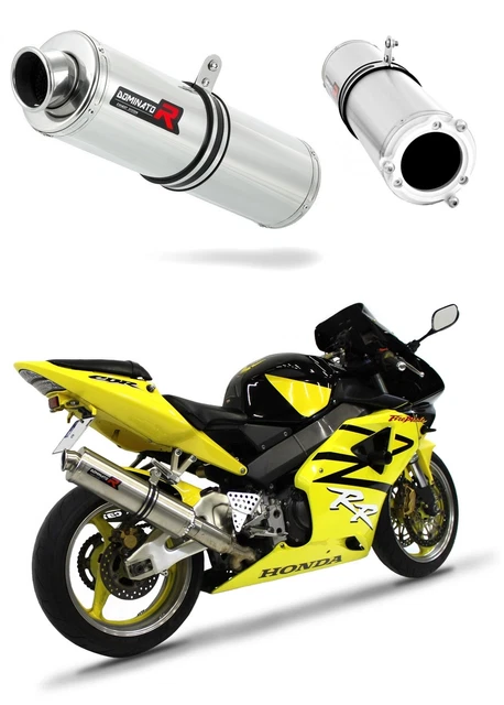 DOMINATOR Terminale Di Scarico Marmitta In Acciaio Inox Per BURGMAN 400 (2003-2006) Con DB Killer