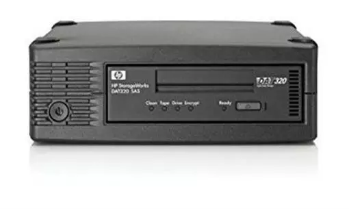 AJ828A - HP STORAGEWORKS DAT 320 SAS External TAPE DRIVE New