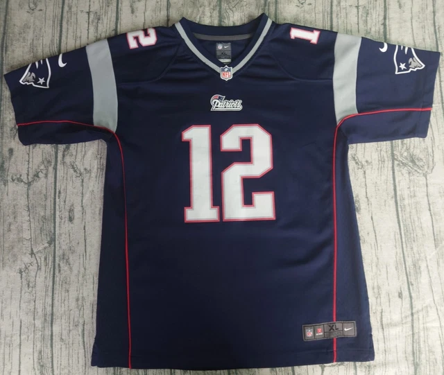 Maglietta New England Patriots Nike donna NFL - n. 12 - Brady XL (18/20)