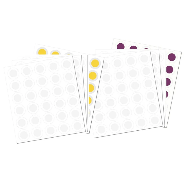 UV Detecting Patches 120pcs UV Test Stickers Transparent Self-adhesive Detection