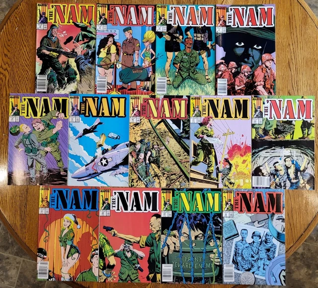 The Nam #1-84 Complete Series Set Run 1986-1992 Marvel Comics w/ Extras~Most NM 3