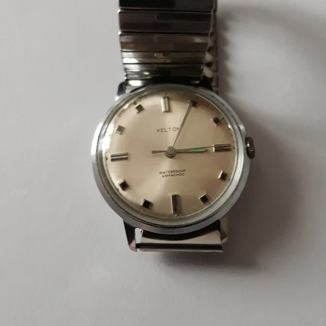 Montre Vintage Mécanique Kelton Timex - Homme - Très Bon état, Pas De Marque Générique