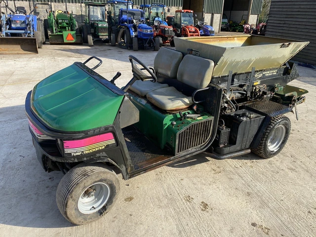 RANSOMES CUSHMAN TURF Truckster Diesel Utility Vehicle Atv With Top