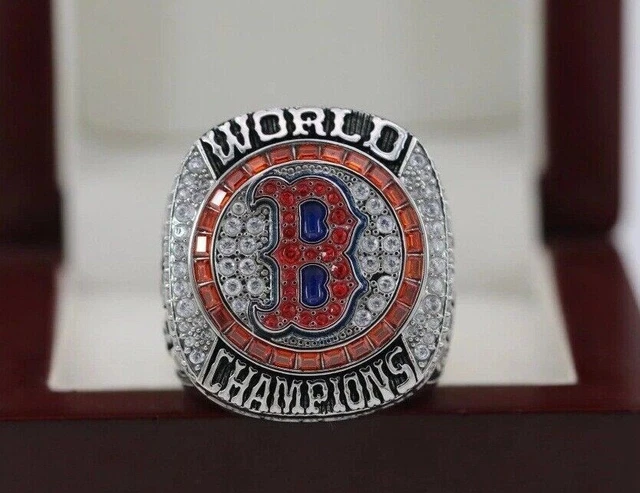Stunning Men's SPECIAL EDITION Boston Red Sox World Series Ring (2018) In 925 SS