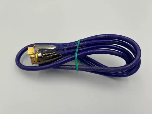 Cambridge Audio HDMI Cable / Lead - Purple High Speed HDMI Lead - (1.5M)