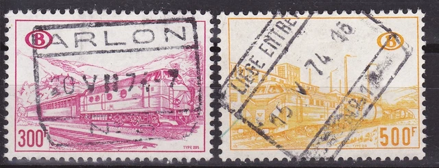 Briefmarken aus Belgien Eisenbahnmotivmarken Gestempelt ab Mi.Nr. 325