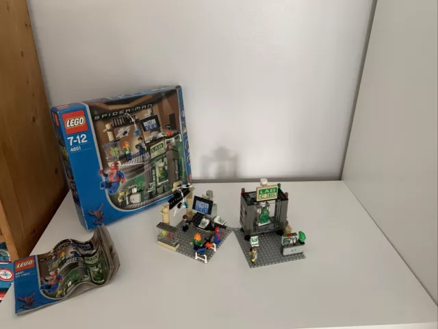 Lego spider hotsell man 4851