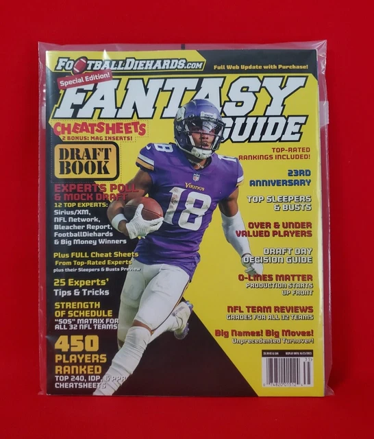 FOOTBALL DIEHARDS FANTASY Guide 2023 Magazine NEW 4.99 PicClick