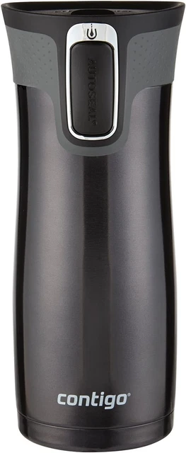 Contigo Autoseal West Loop Stainless Steel Travel Coofee Tea Hot Water Mug 16 Oz