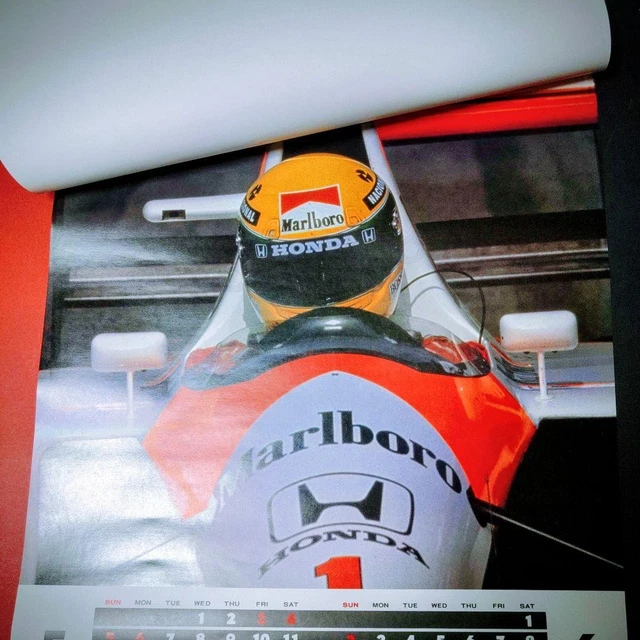 Affche Ayrton Senna – mpresson de course F1 vntage, cadeau déal