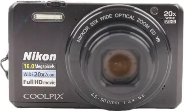 Nikon CoolPix S7000 16.0MP Wide 20X Zoom Full HD Movie Compact Digital Camera