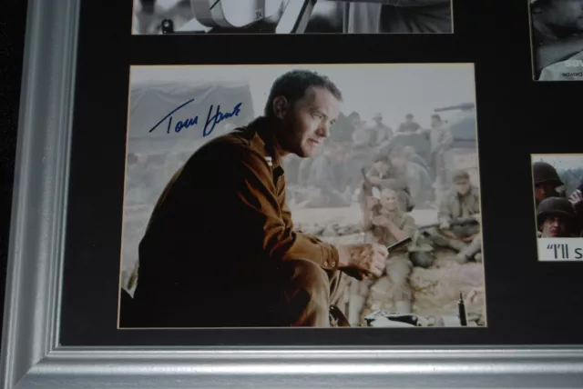 Steven Spielberg Tom Hanks Original Signed Autograph - Saving Private Ryan Jaws 2