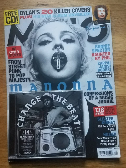 MADONNA * MOJO MAGAZINE w/ CD * UK SPECIAL SUBSCRIBER COVER