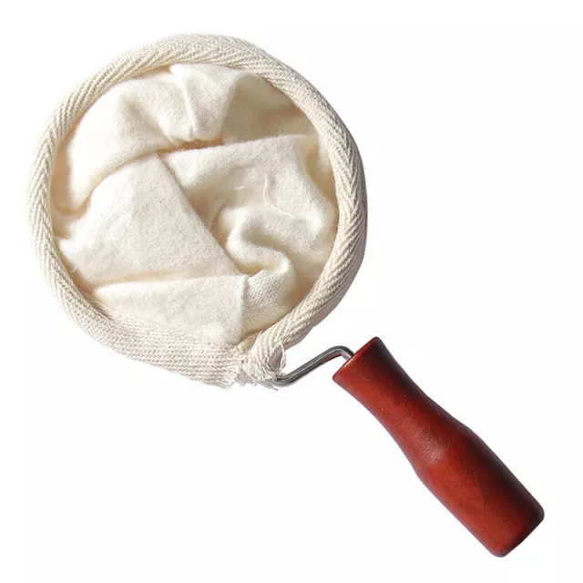 Coffee Filter Handmade Reusable Cafe Flannel Cloth Filter Bag Coffee Sock#EL