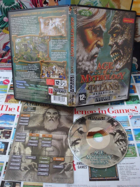 Age Of Mythology - Gold Edition (Jeu + Extension The Titans) - PC Version FR - Neuf Sous Blister