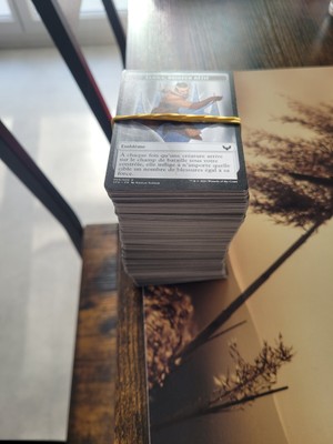 symbol doré MTG Magic the gathering Lot de 50  rares en francais 