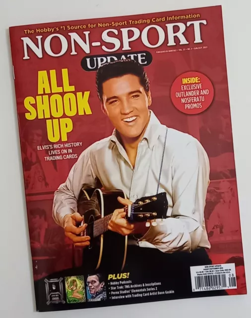 Non-Sport Update Magazine Volume 33 No.4 Aug '22/ Sep '22 - No Promo Cards Inc
