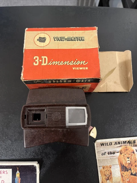 Viewmaster Model E VERY RARE VIEWMASTER MODEL E BAKELITE VIEWER MADE IN AUSTRALIA 1950's ...