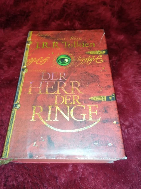 J.R.R. Tolkien - Der Herr der Ringe  rote Sonderedition Luxusausgabe  akzeptabel