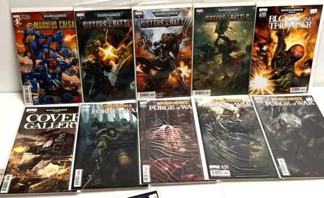 Warhammer 40k Huge Lot of 22 Books 2008 - 2021 Boom! Studios Marvel Comics