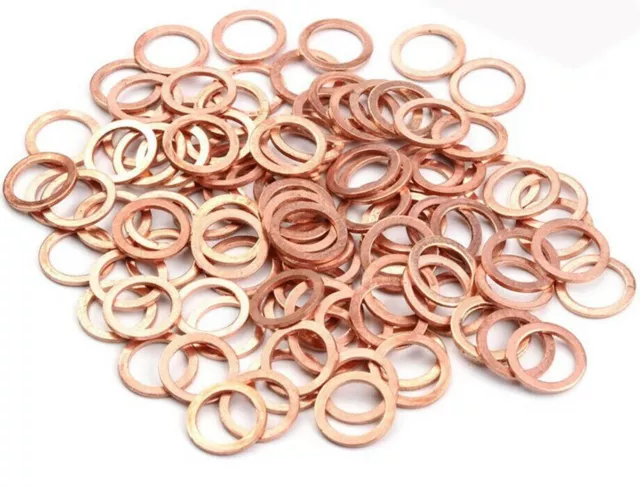 COPPER Crush Washer SEALING SUMP PLUG BANJO WASHERS Copper Crush Washer Brake