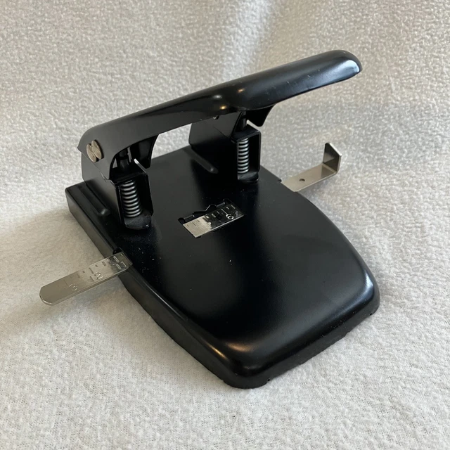 ROLODEX P200 PUNCHODEX 2Hole Punch Vintage Old School Office Supply