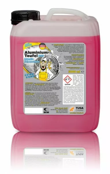 Tuga Chemie Felgenreiniger Aluminium Teufel Aluteufel Rot 5 Liter