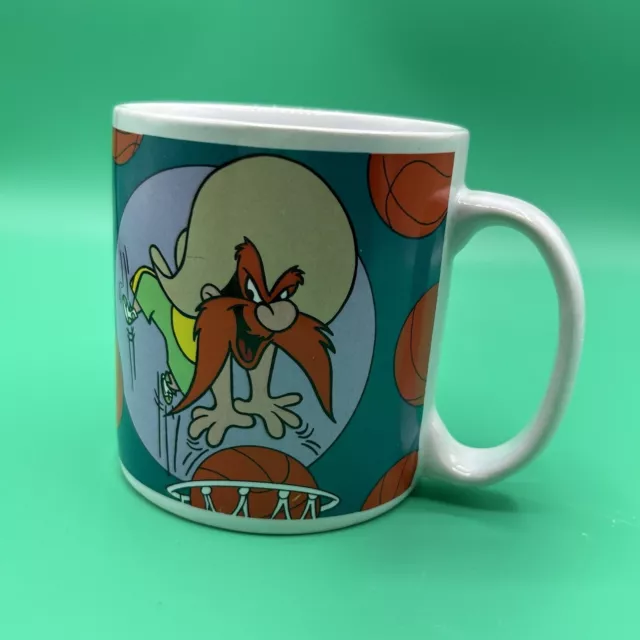 Vintage Sakura Looney Tunes Yosemite Sam Coffee Mug Cup 1994 Warner Bros Mug