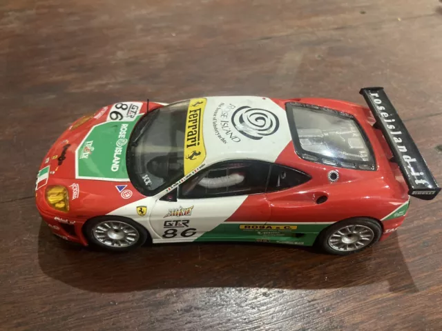 SCX scalextric Ferrari 360 GTC Slot Car 1/32